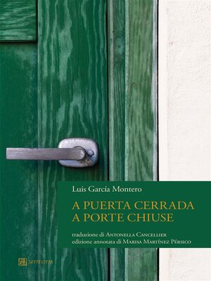 cover image of A puerta cerrada, a porte chiuse